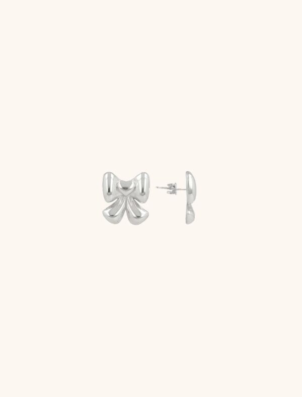 Küçük Fiyonk Küpe veya Piercing Silver
